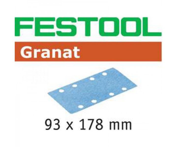 Фото Материал шлифовальный Festool Granat P 220, компл. из 100 шт. STF 93X178 P 220 GR 100X в интернет-магазине ToolHaus.ru