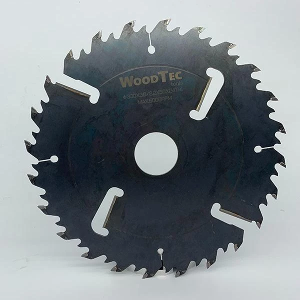 Фото Пила дисковая Ø300 х 50 х 3,5/2,2 Z = (24 + 24) + 4 WoodTec в интернет-магазине ToolHaus.ru