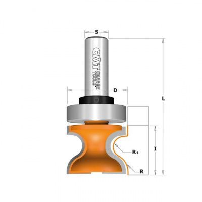 Фото Фрезы с подшипником для подоконников в интернет-магазине ToolHaus.ru